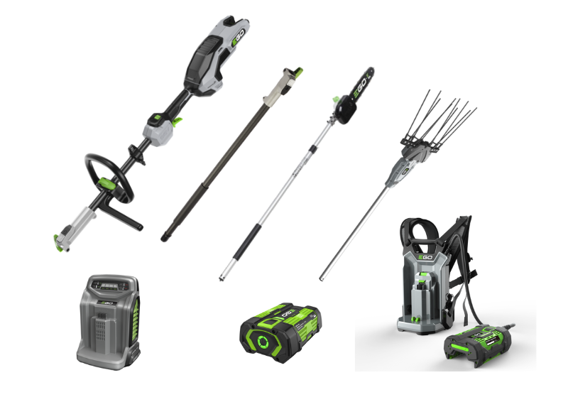 Kit multitool PH1420E + Scuotiolive + Acces. potatore + Acces. prolunga + Zaino porta batteria + Batteria + Caricabatteria rapido. AUTUNNO 2025