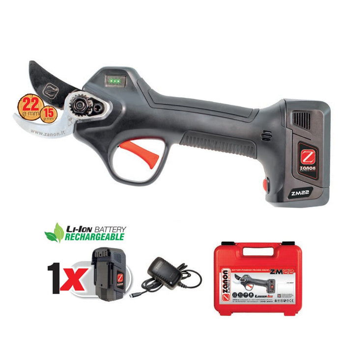 Kit forbice elettrica a batteria ZM 22