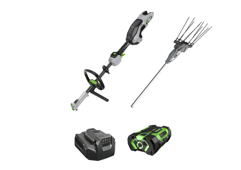 Kit multitool + Applicazione scuoti olive + Batteria + Caricabatteria standard. AUTUNNO 2025