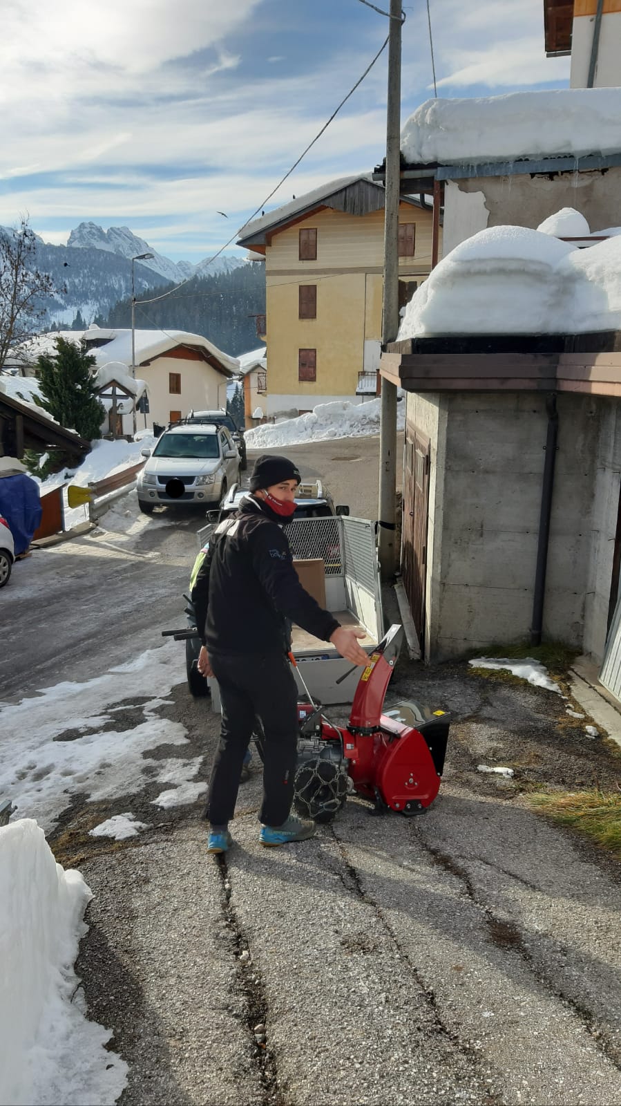 Consegne in posti meraviglisi...