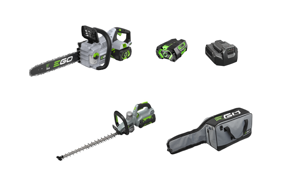Kit motosega CS1400E + Batteria 2,5 Ah + Caricabatteria standard + omaggoo AUTUNNO 2026