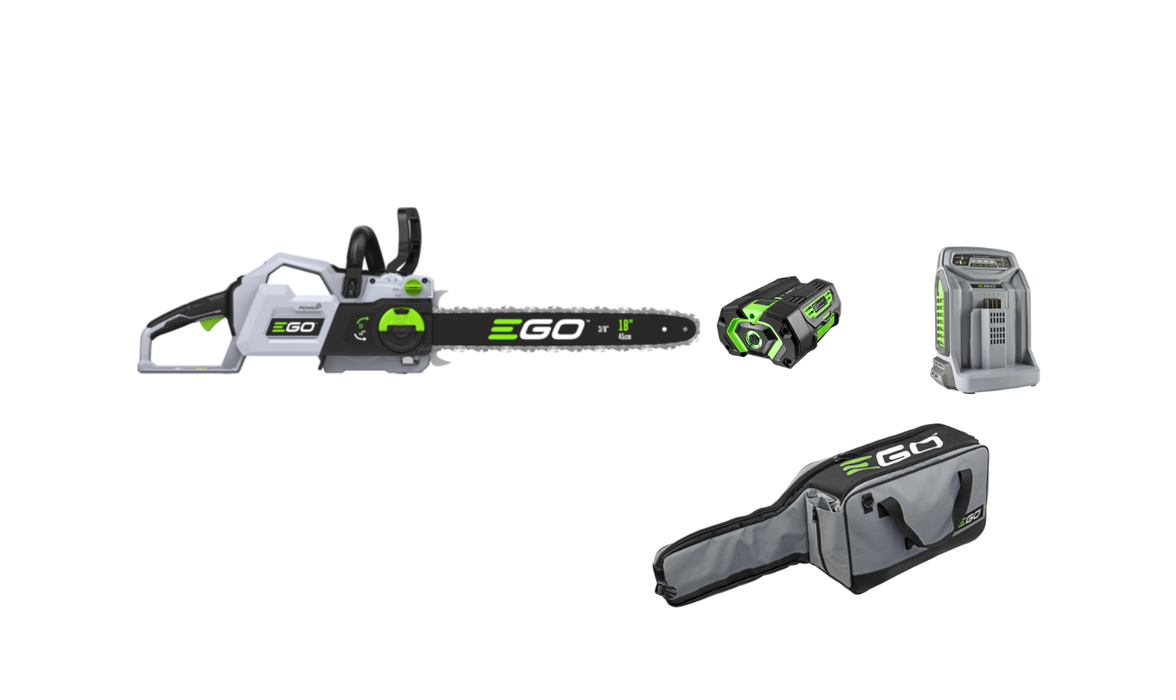 Kit motosega CS1810E + Batteria 5Ah + Caricabatteria rapido + omaggio. AUTUNNO 2026