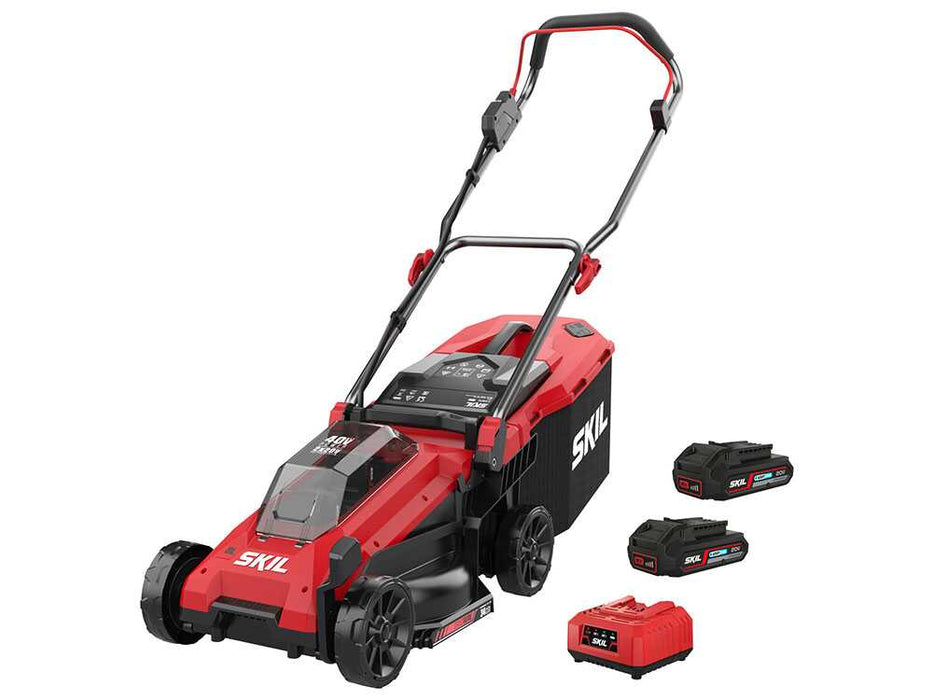 KIT Rasaerba SKIL 0130 CA + 2 batterie da 2 Ah + omaggio